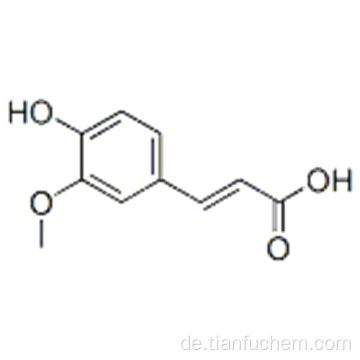2-Propensäure, 3- (4-Hydroxy-3-methoxyphenyl) -, (57187851,2E) - CAS 537-98-4